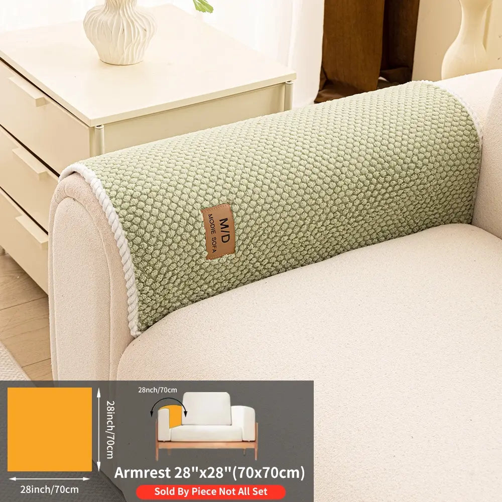Non-Slip Soft Sofa Cushion, Durable Pet-Friendly Couch Protector, Reusable Couch Protector, Washable Dustproof Sofa Cover, Dustproof Sofa Slipcover, Universal Home Decor, Washable Couch Covers, Slipcover For Sofa