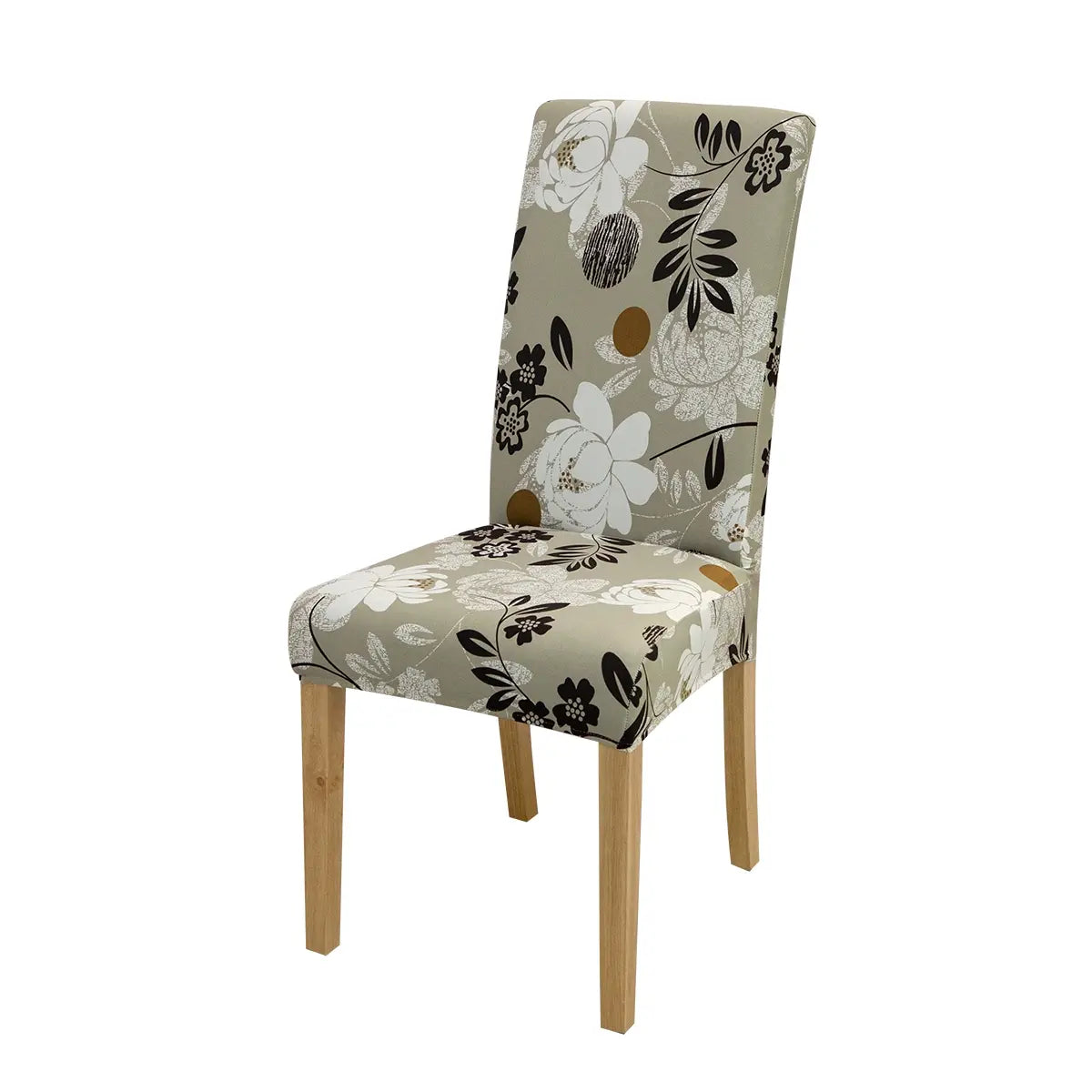 Chair Cover, 4/6 Counts Removable Washable Chair Slipcover, Dustproof Chair Protector for Home Living Room Hotel Dining Room