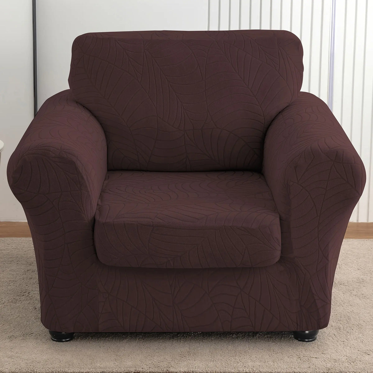 Chair Covers with Arms, Super Stretch Chair Slipcover for Living Room, Anti Slip Dustproof Couch Protector