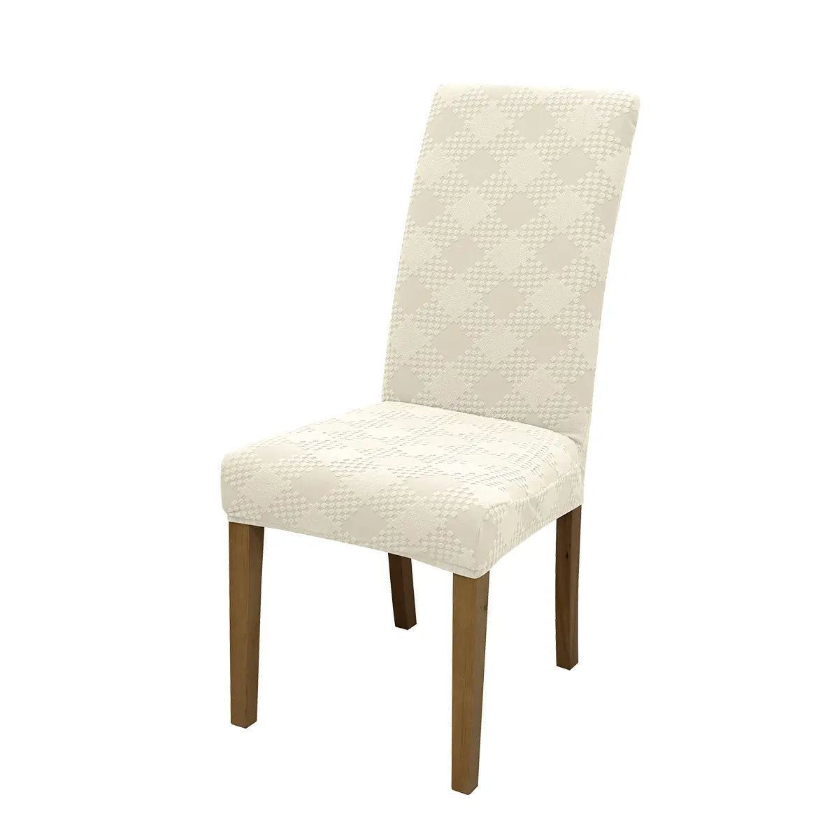 Chair Cover, 4/6 Counts Removable Washable Chair Slipcover, Dustproof Chair Protector for Home Living Room Hotel Dining Room