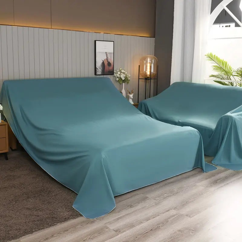 Deep Household Dust Cover, Modern Simple Polyester Furniture Dust Protector, TV Cabinet Sofa Dust Cover, Home Decor Essential